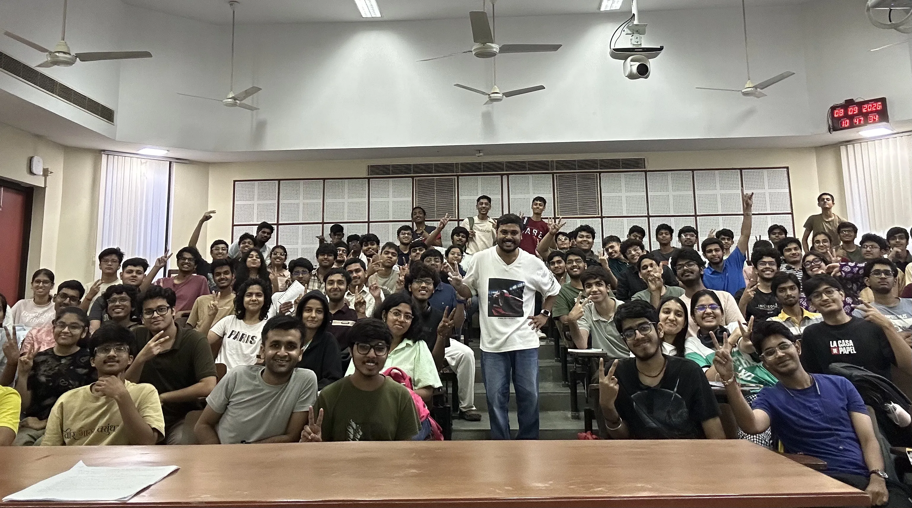 MTH111M Class of 2026-27 Group Photograph